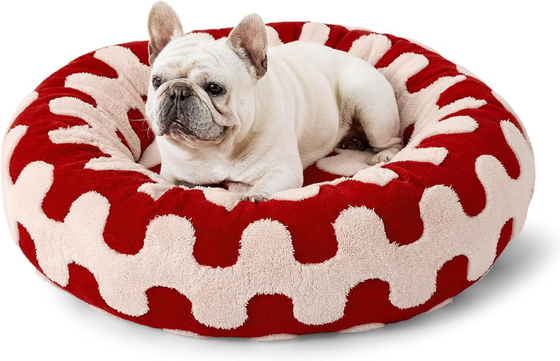 Pet Round All Seasons Warm Comfortable Sleeping Bed