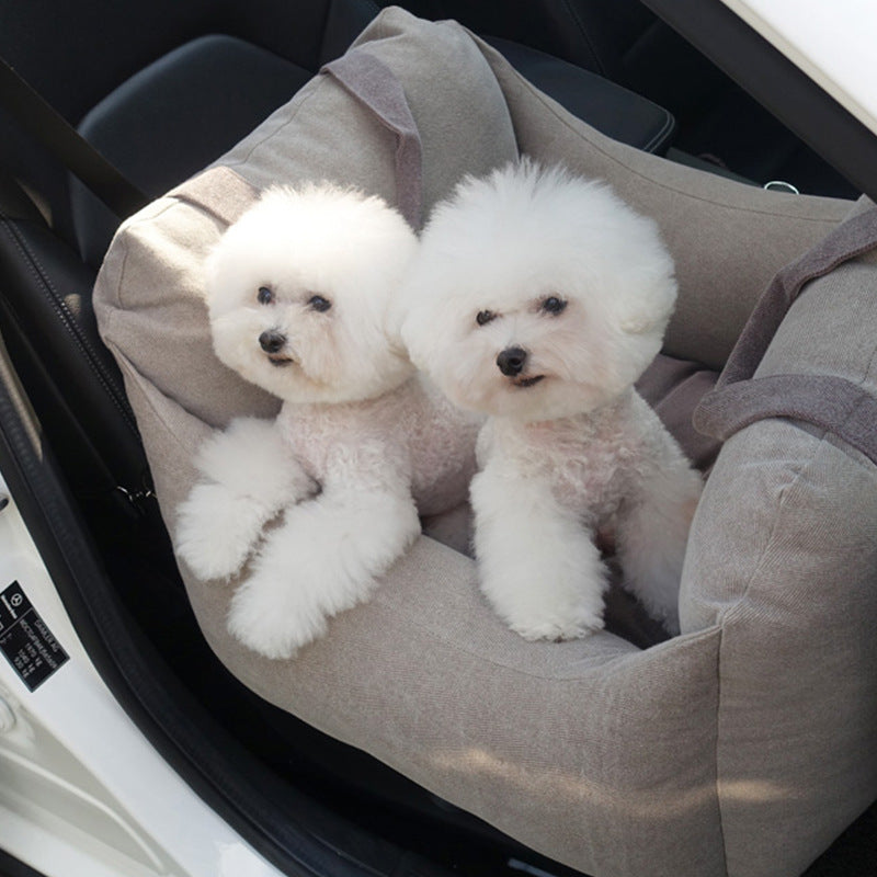 Waterproof Pet Car Seat Carrier Basket For Safe Travel