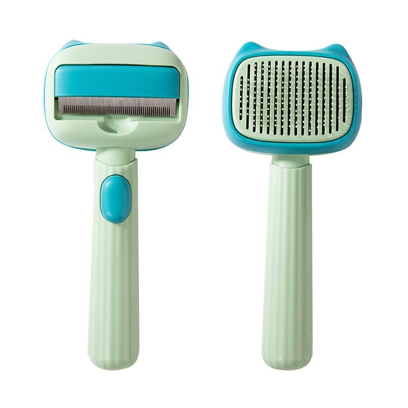 Pet Deshedding Grooming Brush For Loose Fur And Shedding Control