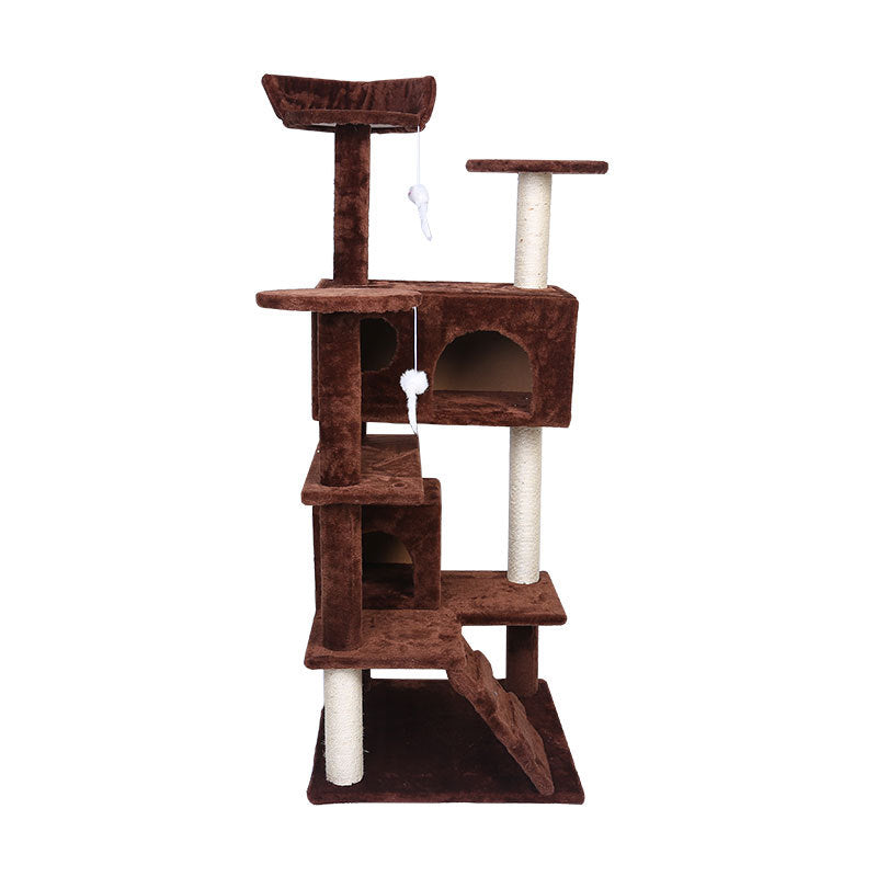 Luxury Villa Climbing Frame Interactive Pet Toy