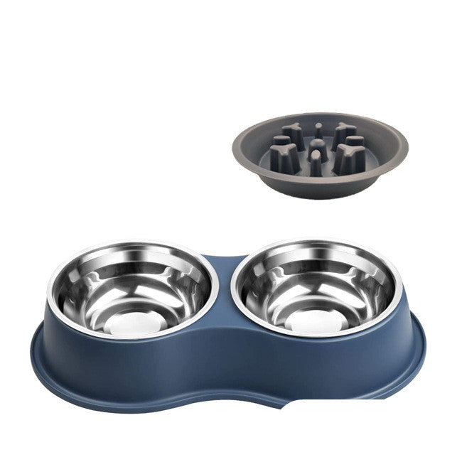 Pet Slow Feeding Bowl Removable Anti-Overflow Design
