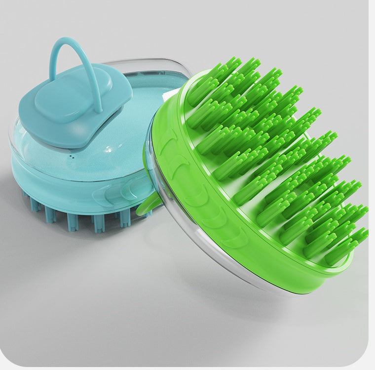 Pet Bath Massage Brush Grooming Rub Tool
