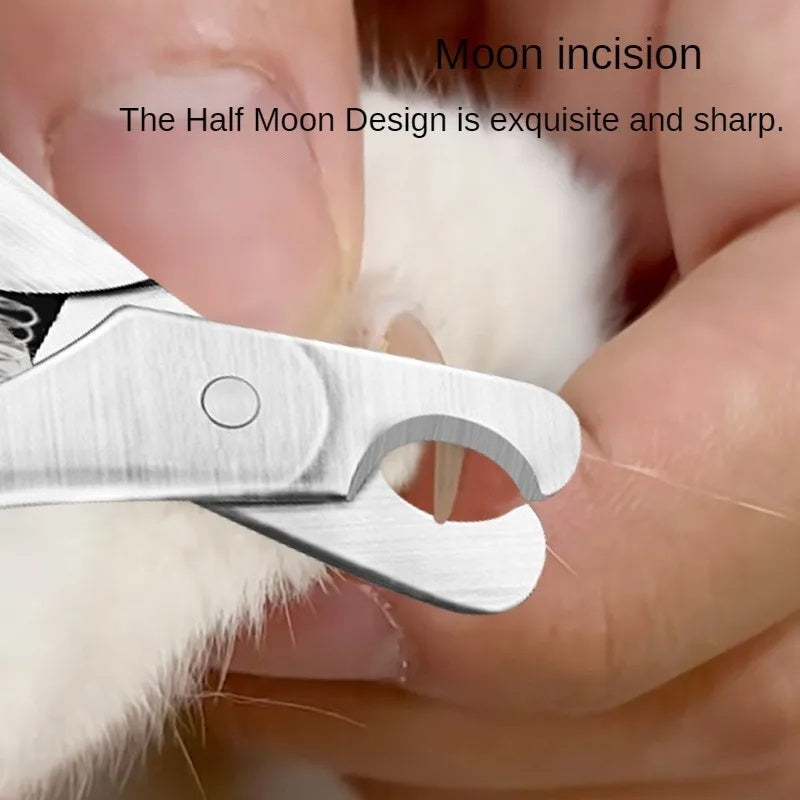 Pet Professional Nail Clipper Safety Grooming Tool Stainless Steel