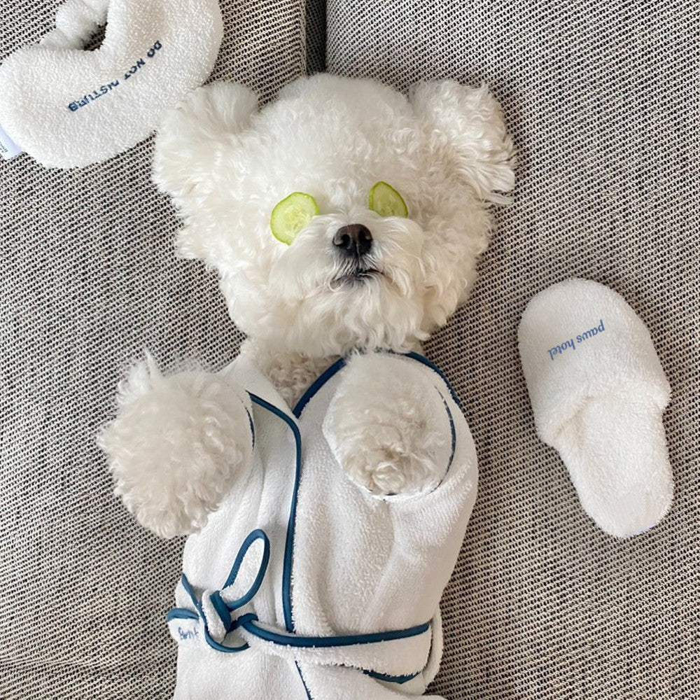 Pet Bath Towel Bathrobe Photo Prop Hotel Use