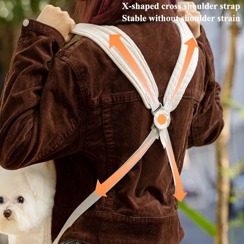 Breathable Pet Backpack Carrier For Outdoor Travel Use