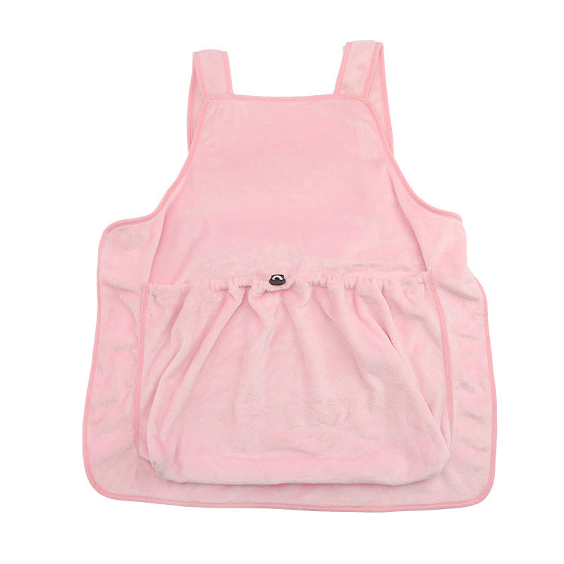 Plush Pet Carrier Chest Bag For Outdoor Travel Use