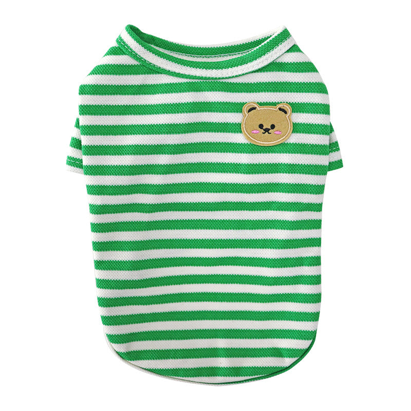 Breathable Pet Summer T Shirt For Outdoor Comfort