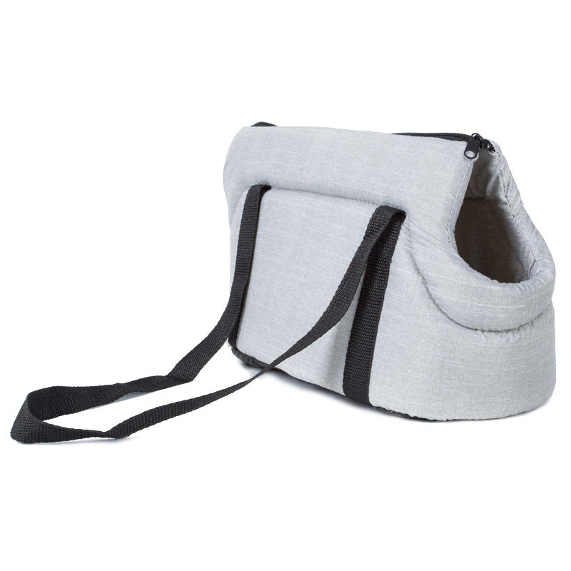 Portable Mesh Pet Carrier Bag For Travel And Transport