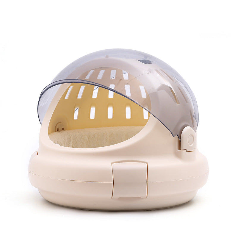 Space Capsule Pet Carrier With Panoramic View Cushion