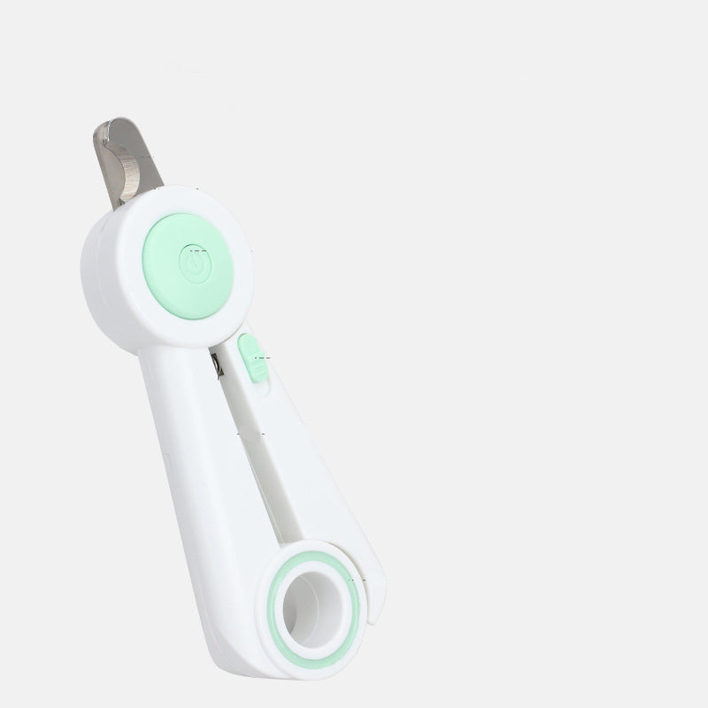 Pet Nail Clippers And Grinder With LED Safety Light