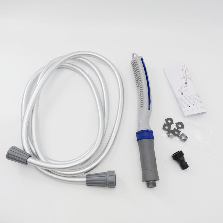 Pet Bath Brush Shower Hose Cleaning Tool
