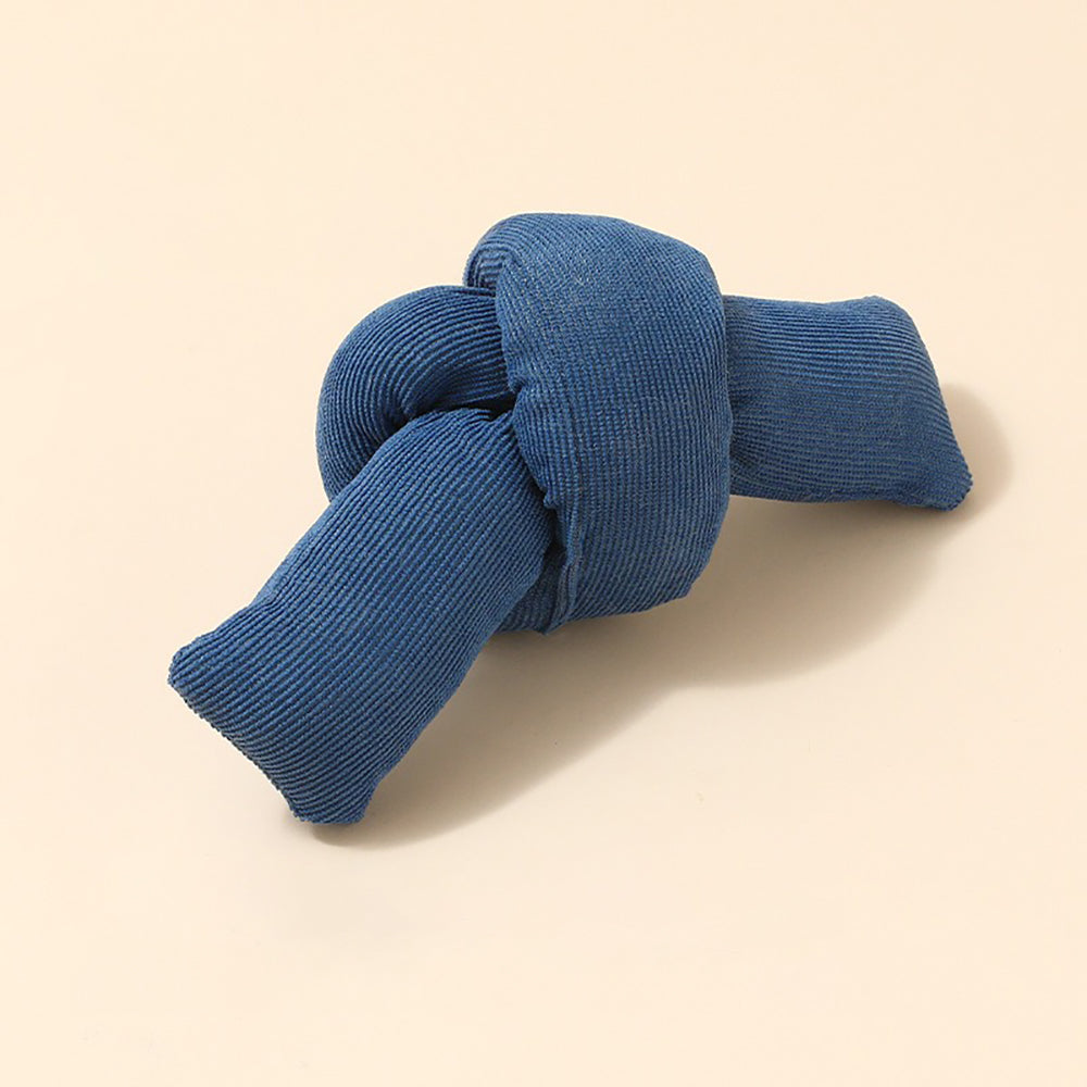 Knotted Cotton Tug Rope Interactive Pet Chew Toy