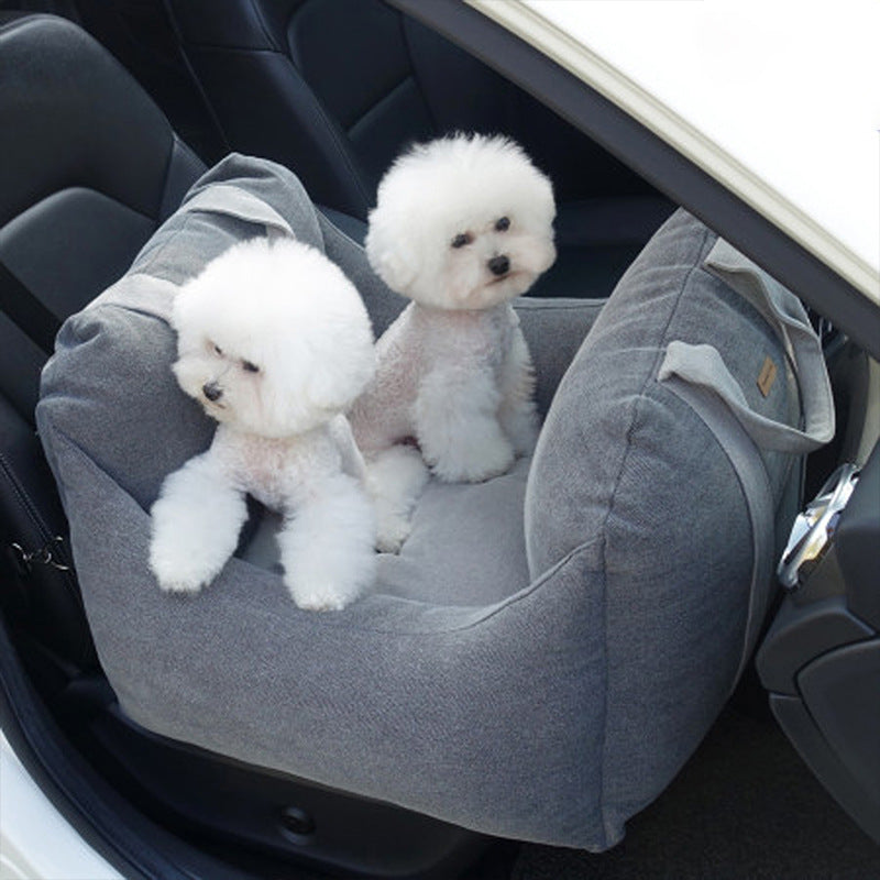 Waterproof Pet Car Seat Carrier Basket For Safe Travel
