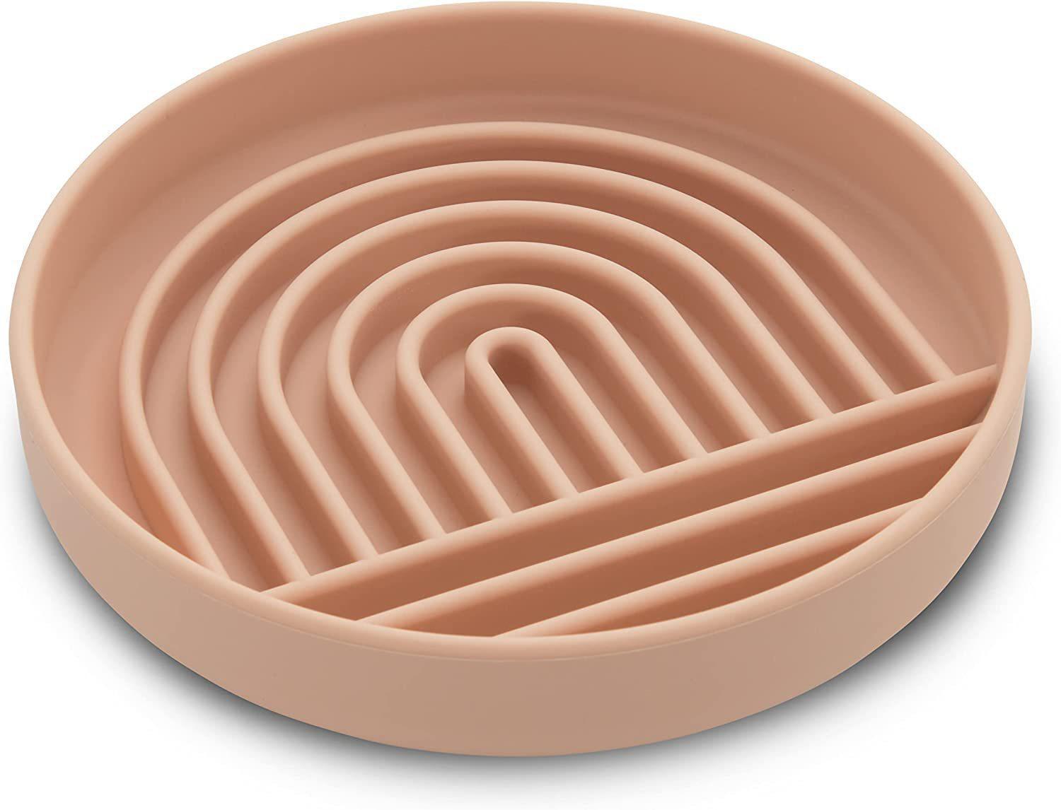 Pet Slow Feeding Bowl Simple Fashion Anti Choking Dish