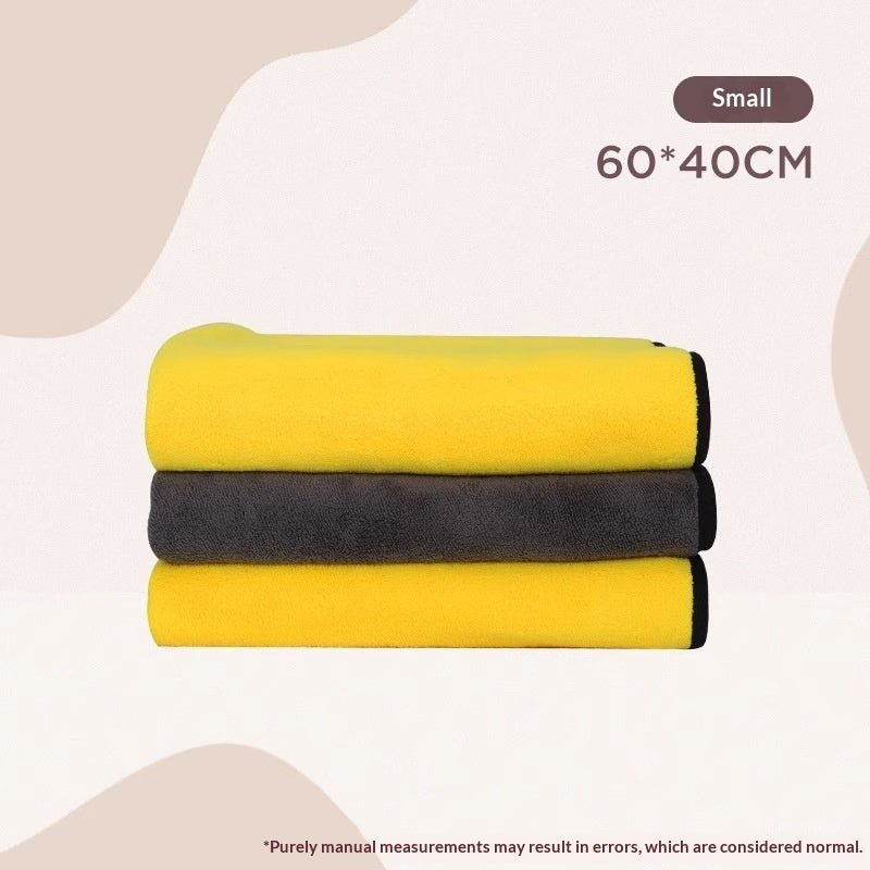 Pet Bath Towel Super Absorbent Quick Drying Microfiber