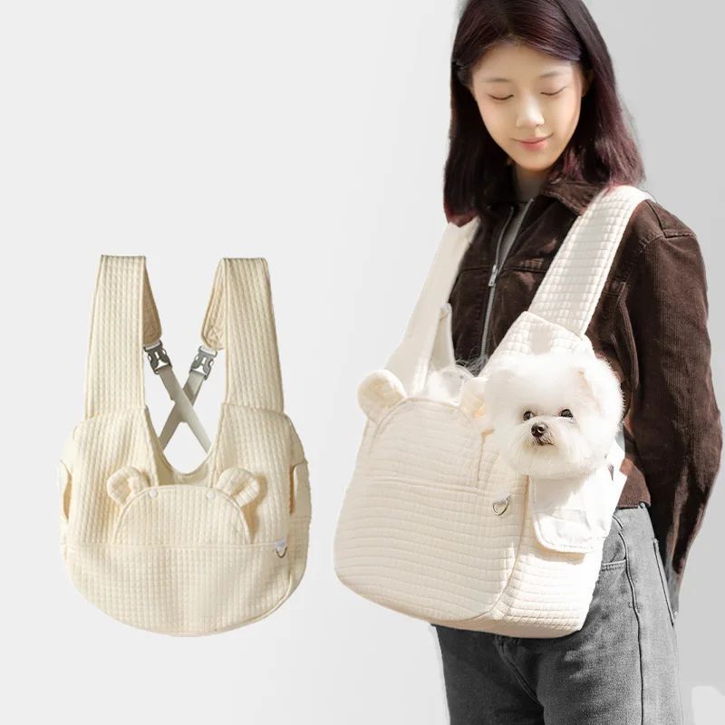 Breathable Pet Backpack Carrier For Outdoor Travel Use
