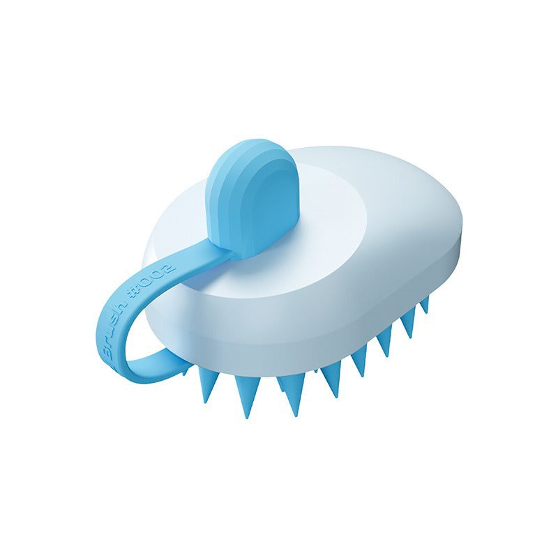 Pet Bath Shampoo Brush Soft Gel Massage Grooming Tool