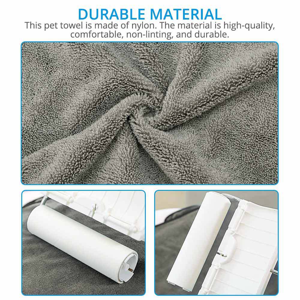 Pet Bath Towel Bathrobe Super Absorbent Large Puppy