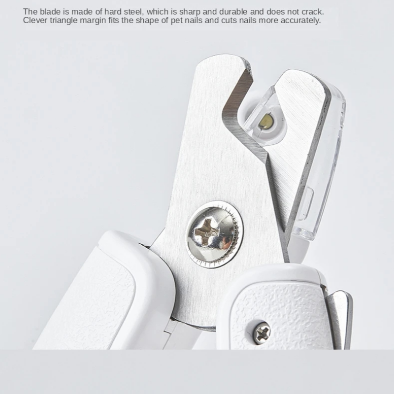 LED Pet Nail Clipper Scissors For Safe Grooming Use