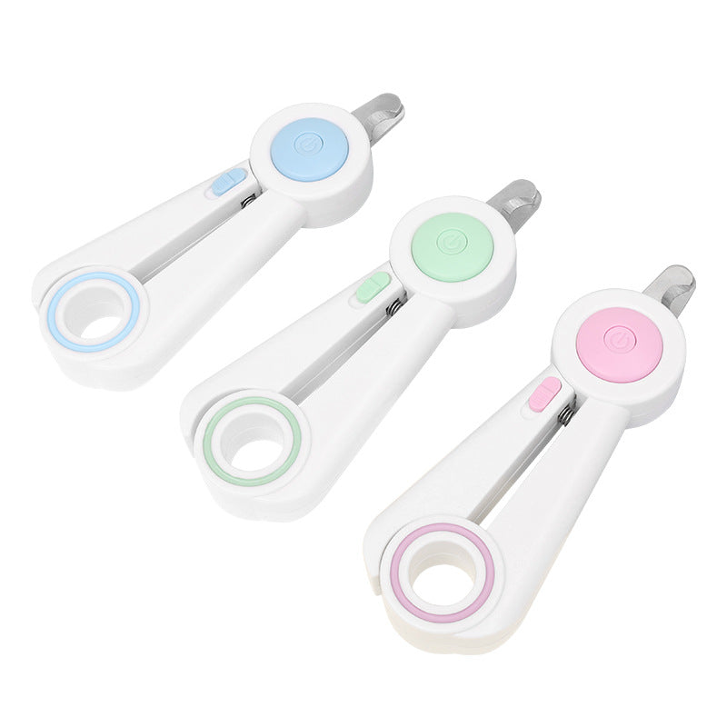 Pet Nail Clippers And Grinder With LED Safety Light