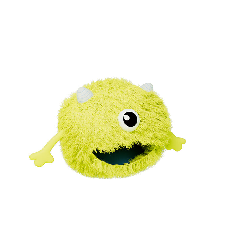 Pet Fluffy Round Calming Bed Machine Washable Plush Cushion