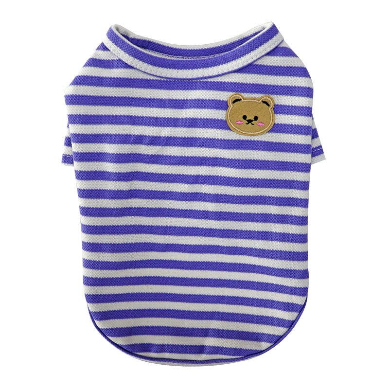 Breathable Pet Summer T Shirt For Outdoor Comfort