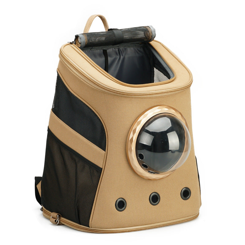 Portable Pet Carrier Backpack For Medium Size Travel