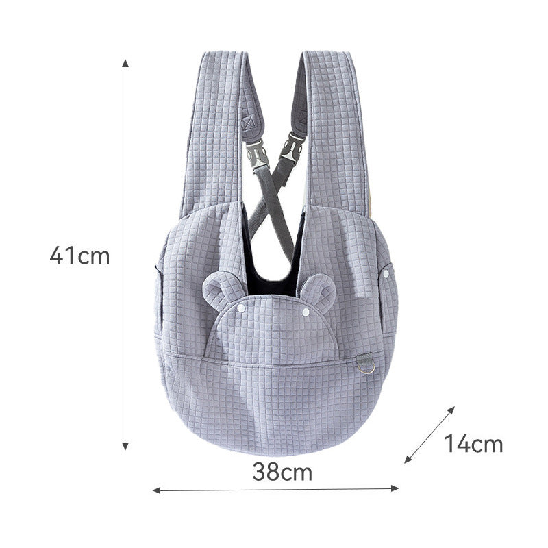 Breathable Pet Backpack Carrier For Outdoor Travel Use
