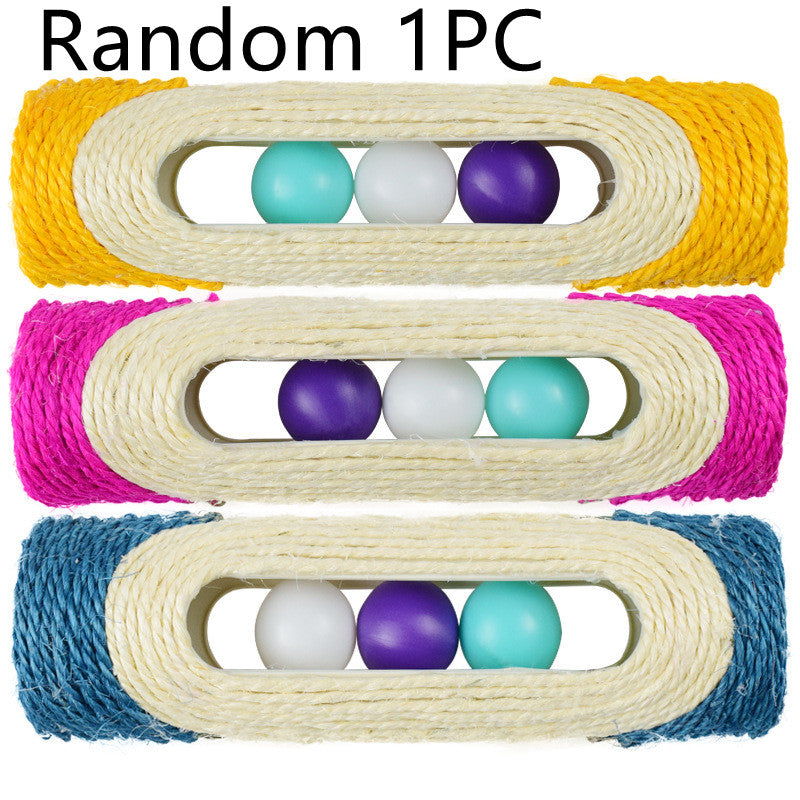 Three Tier Sisal Drum Interactive Pet Scratching Toy