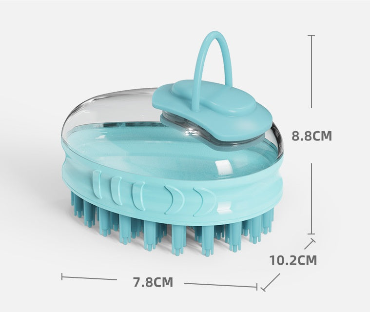 Pet Bath Massage Brush Grooming Rub Tool