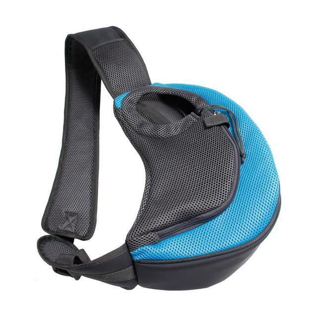 Mesh Oxford Pet Carrier Shoulder Bag For Outdoor Travel