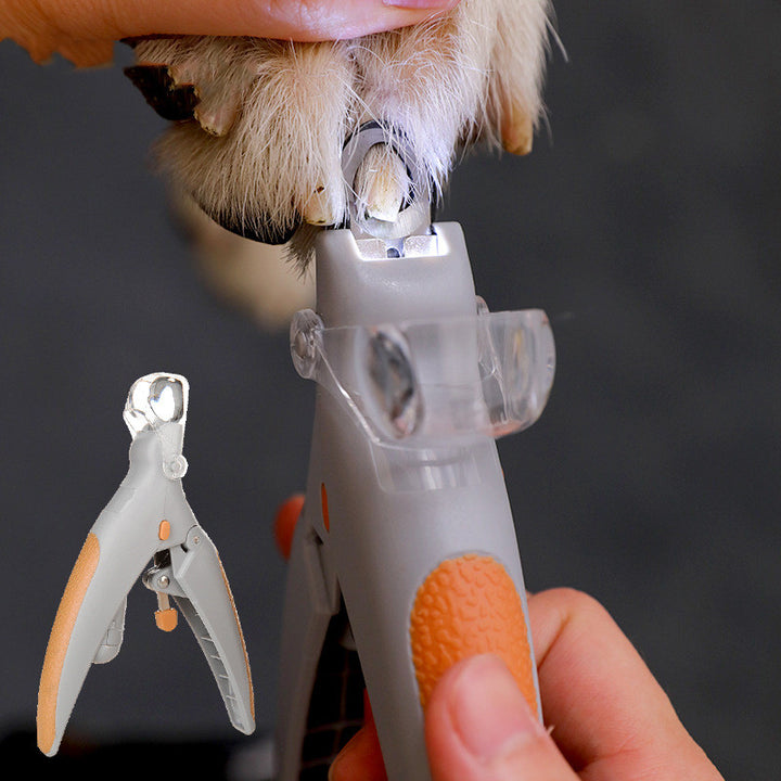 Pet LED Nail Scissors Safety Clipping Tool