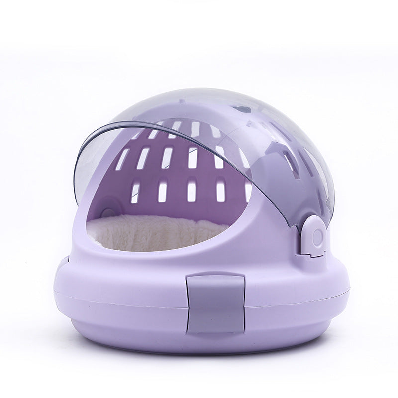 Space Capsule Pet Carrier With Panoramic View Cushion