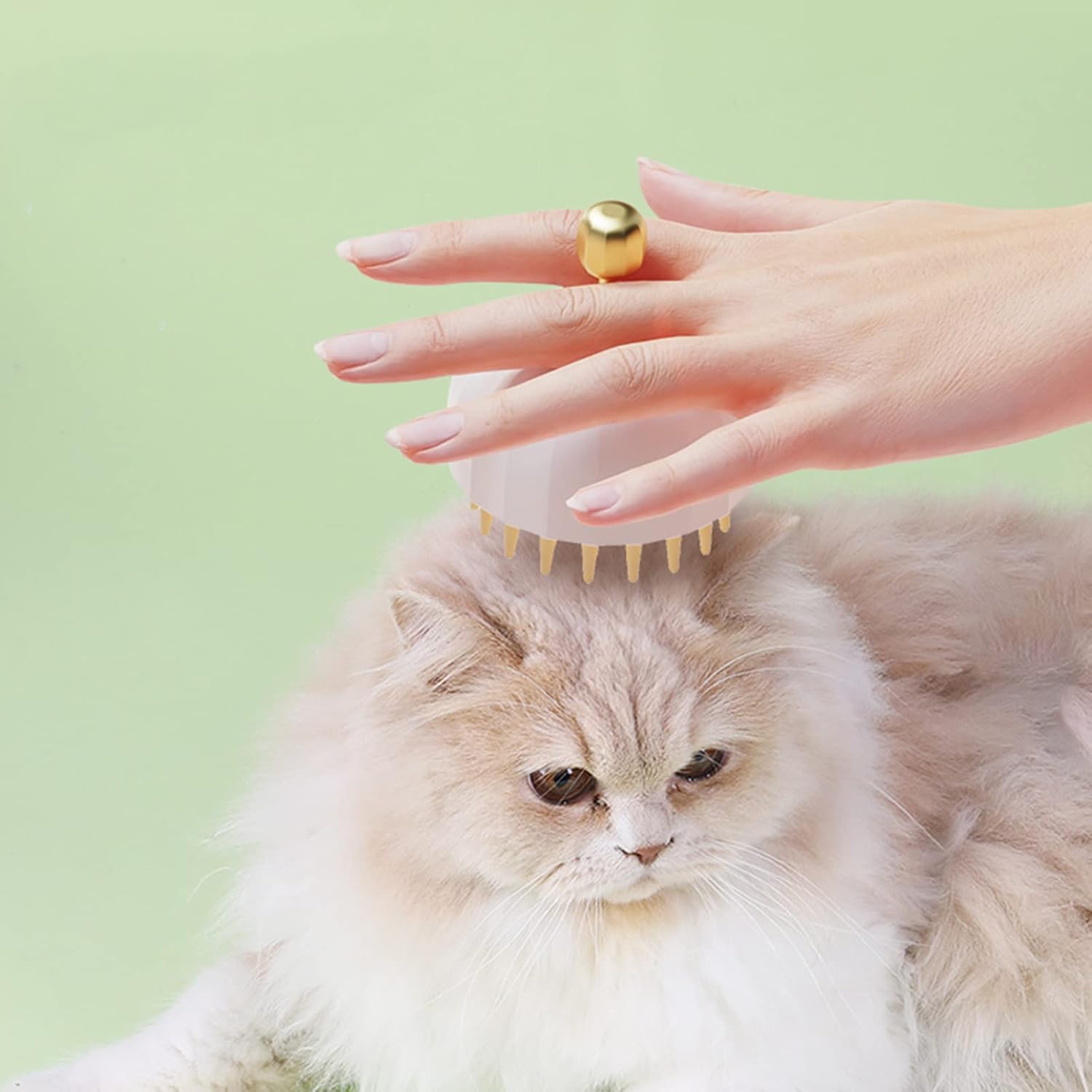 Pet Bath Shampoo Brush Massage Grooming Cleaning Tool