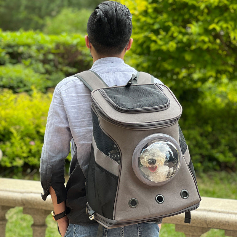 Portable Pet Carrier Backpack For Medium Size Travel