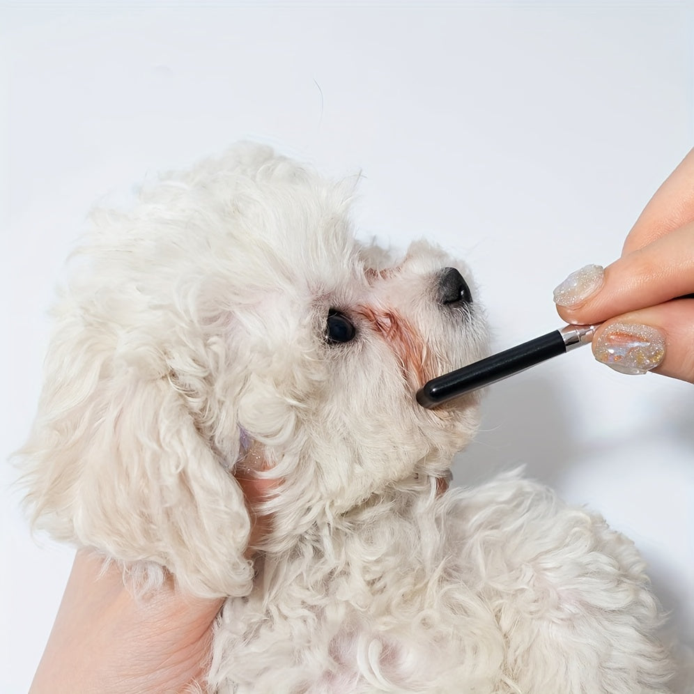 Soft Pet Grooming Brush With Comb For Eye Tear Stain Care