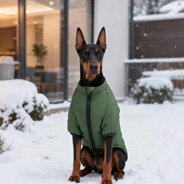Pet Cotton Jacket Two Leg Warm Apparel