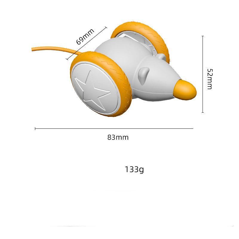Electric Intelligent Rechargeable Interactive Pet Teaser Toy
