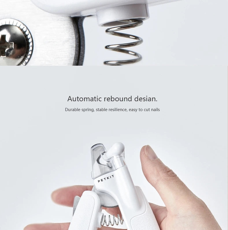 LED Pet Nail Clipper Scissors For Safe Grooming Use