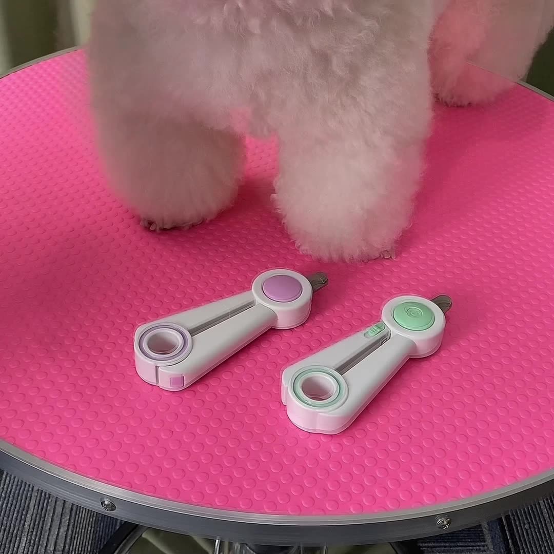 Pet Nail Clippers And Grinder With LED Safety Light