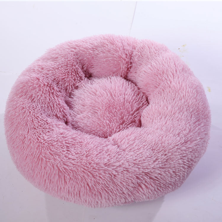 Pet Cotton Winter Bed Round Warm Sleeping Kennel