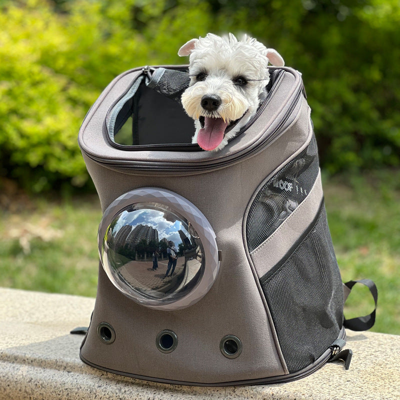 Portable Pet Carrier Backpack For Medium Size Travel