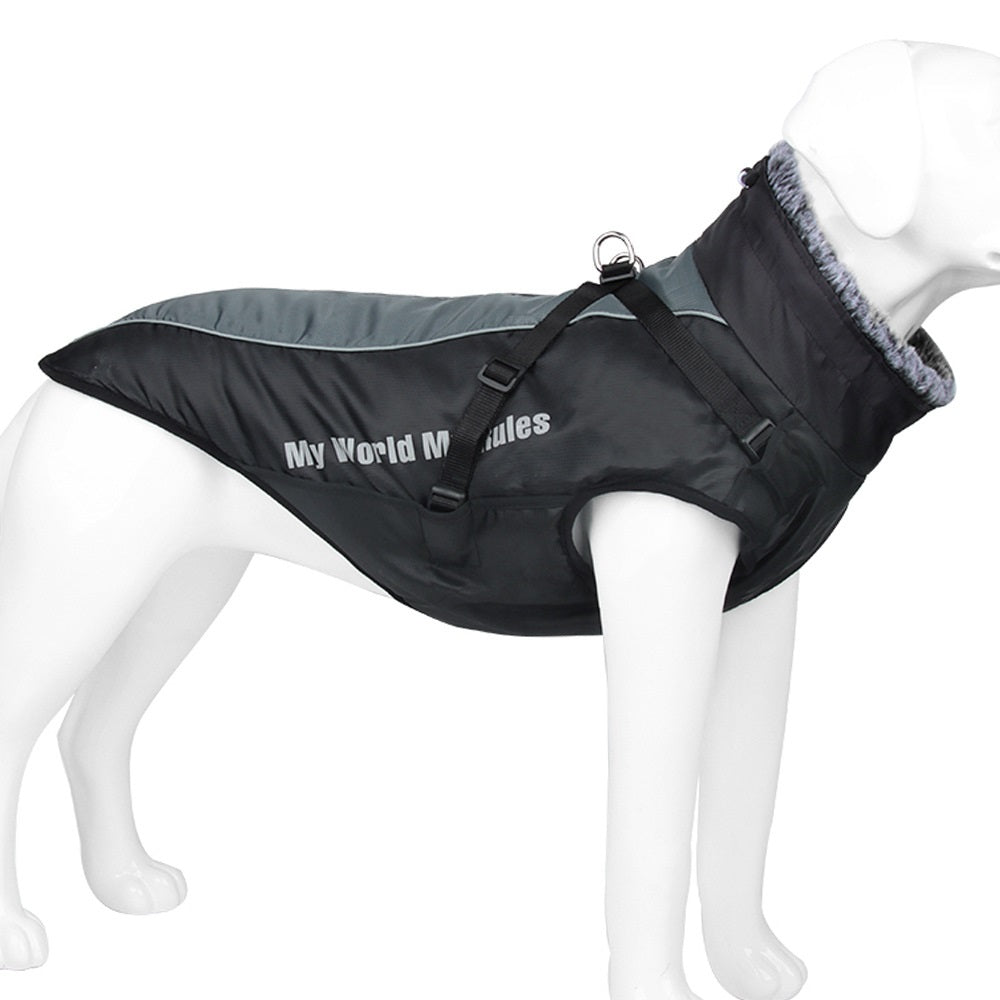 Waterproof Reflective Pet Jacket For Outdoor Warmth Protection