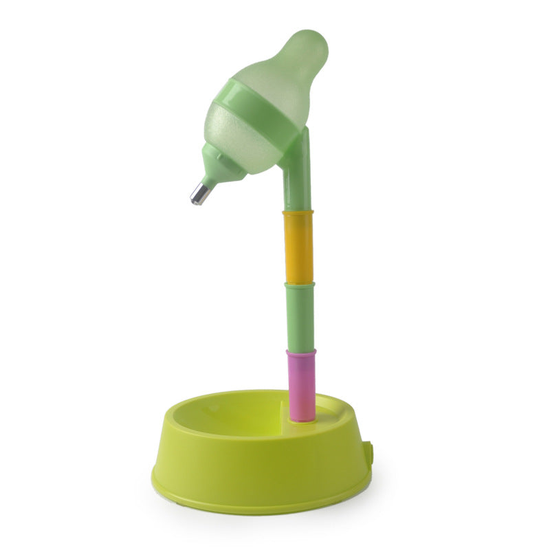 Pet Automatic Water Dispenser Adjustable Stand Feeding Fountain