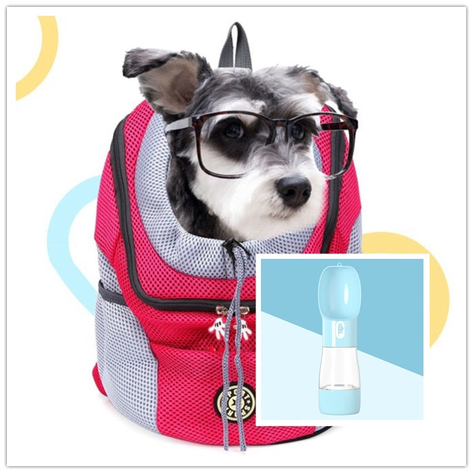 Portable Outdoor Pet Carrier Backpack For Travel Use