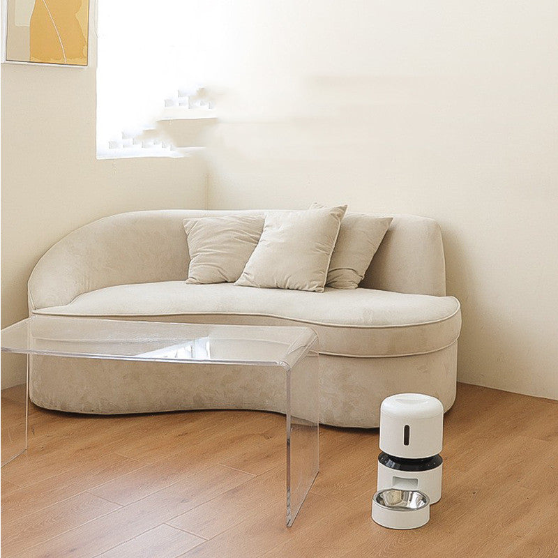 Pet Capsule Automatic Feeder Double Bowl Feeding Station