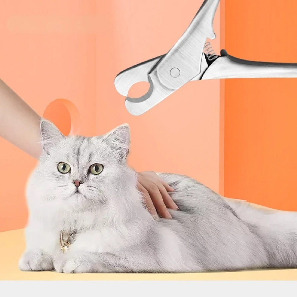 Pet Professional Nail Clipper Safety Grooming Tool Stainless Steel