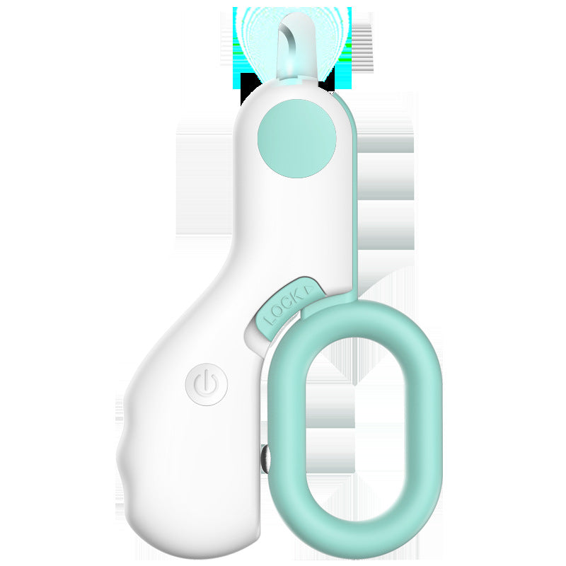 Pet LED Illuminated Mini Nail Trimmer ABS Design