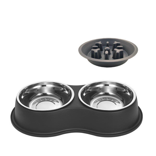 Pet Slow Feeding Bowl Removable Anti-Overflow Design