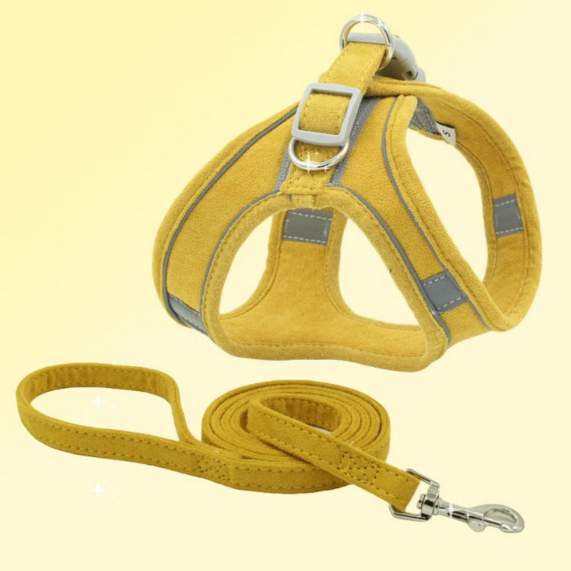Vest Style Pet Chest Harness Leash For Outdoor Use